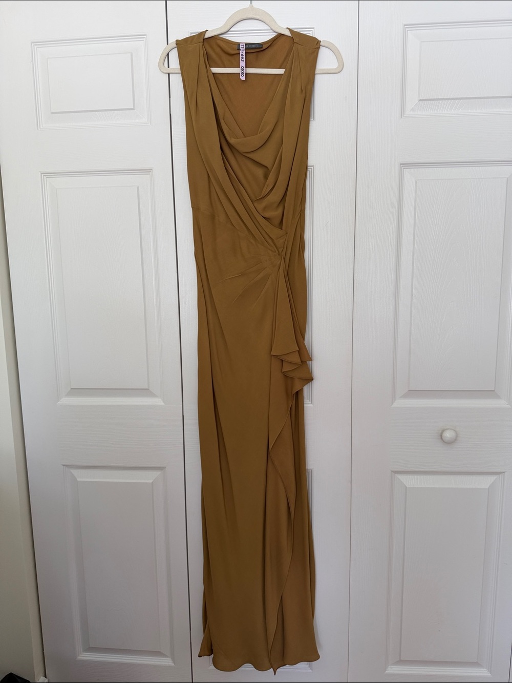 Alberta Ferretti Maxi Sleeveless Dress, IT 40